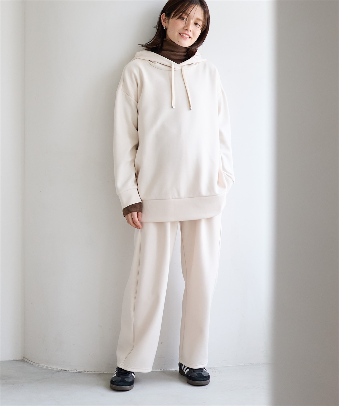 Rosemadame ダンボールパーカートップス(マタニティ&授乳服）授乳口付き 授乳楽々 妊婦服 産前・産後対応_sub_4