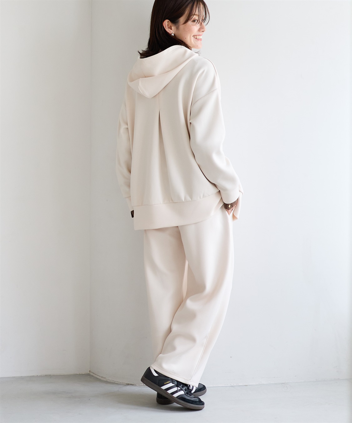 Rosemadame ダンボールパーカートップス(マタニティ&授乳服）授乳口付き 授乳楽々 妊婦服 産前・産後対応_sub_5