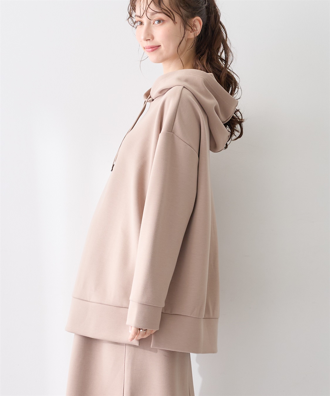 Rosemadame ダンボールパーカートップス(マタニティ&授乳服）授乳口付き 授乳楽々 妊婦服 産前・産後対応_sub_10