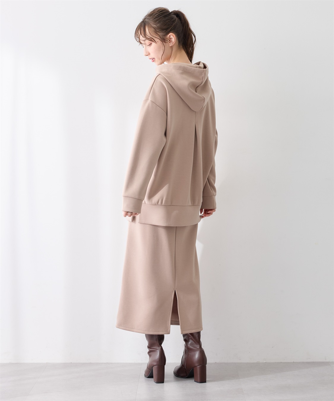 Rosemadame ダンボールパーカートップス(マタニティ&授乳服）授乳口付き 授乳楽々 妊婦服 産前・産後対応_sub_11