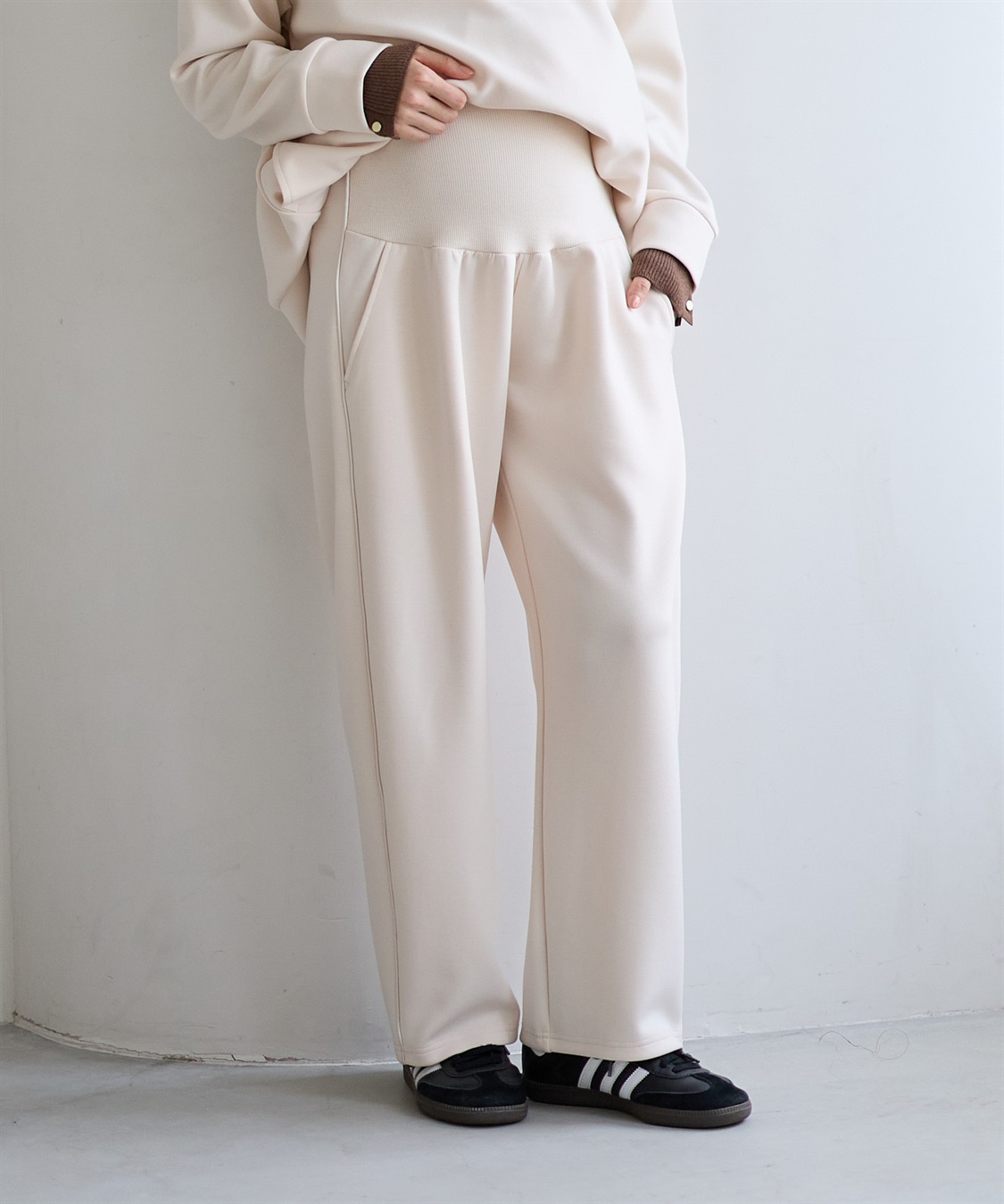 Rosemadame ダンボールカーブパンツ（マタニティ～産後）妊婦服 産前・産後対応_sub_6