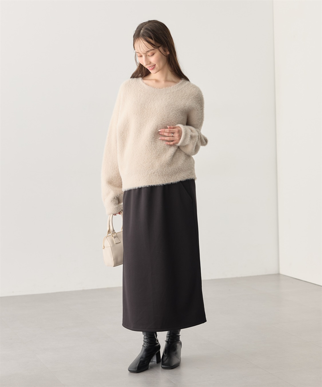 Rosemadame ダンボールナロースカート（マタニティ/ 妊婦服）産前・産後対応）_sub_9