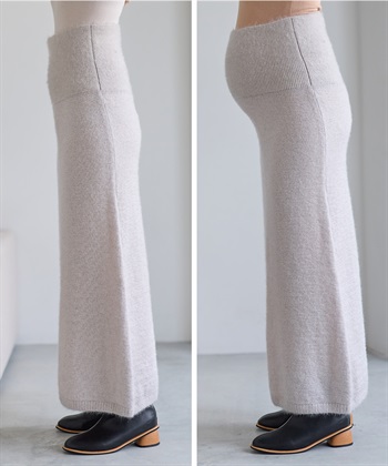 Rosemadame 微シャギーニットスカート（マタニティ～産後）妊婦服 産前・産後対応_subthumb_18