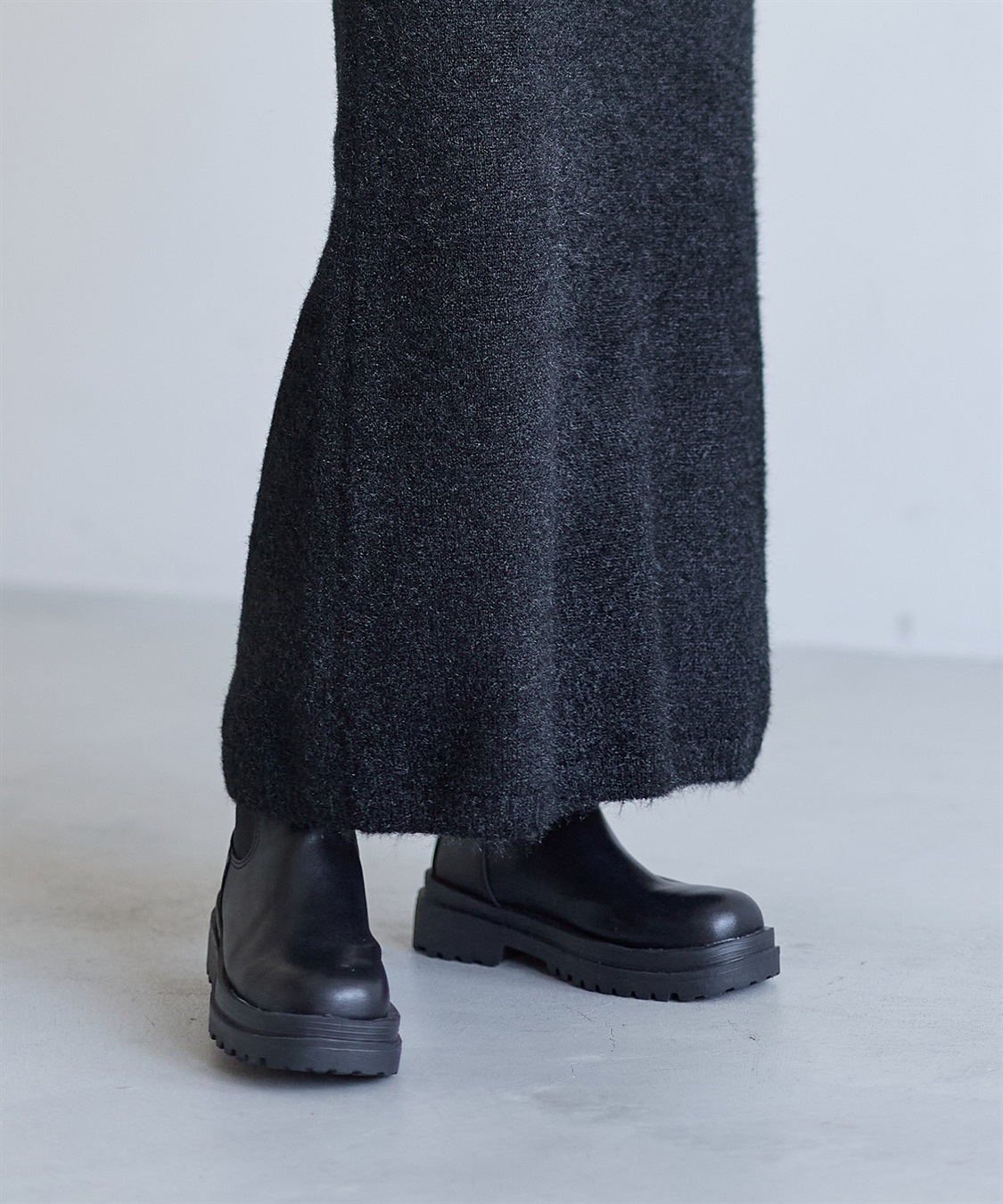 Rosemadame 微シャギーニットスカート（マタニティ～産後）妊婦服 産前・産後対応_sub_19