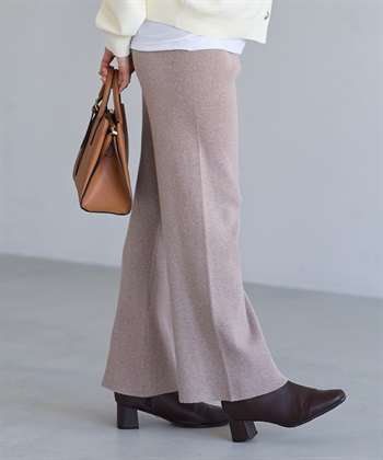 Rosemadame すっきりシルエットニットパンツ（マタニティ～産後）妊婦服 産前・産後対応・ウエスト調節紐付き_subthumb_3