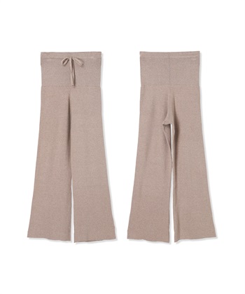 Rosemadame すっきりシルエットニットパンツ（マタニティ～産後）妊婦服 産前・産後対応・ウエスト調節紐付き_subthumb_15