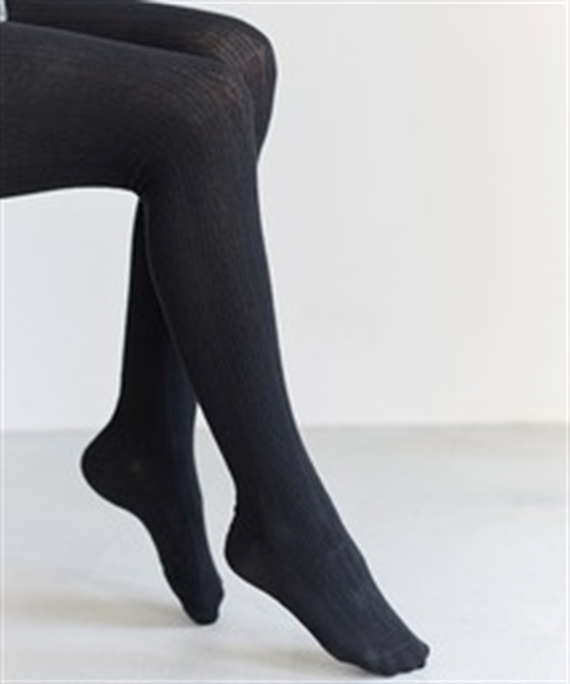 Rosemadame ウエスト楽ちんケーブルニットマタニティタイツ_sub_1