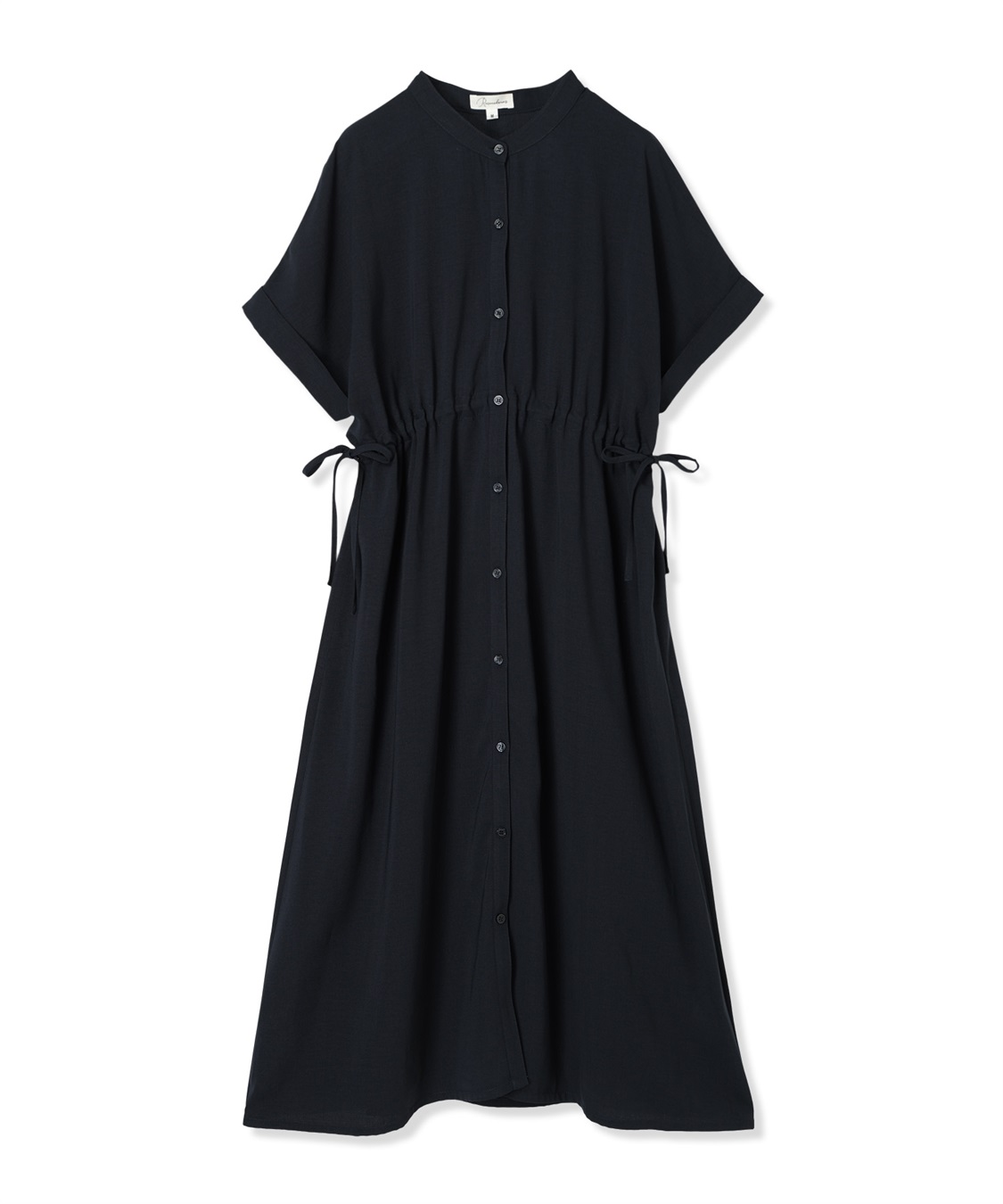 Rosemadame 麻調合繊スキッパ― ドロストシャツワンピース（マタニティ/授乳服）授乳口付き 授乳楽々 妊婦服 産前・産後対応_sub_18