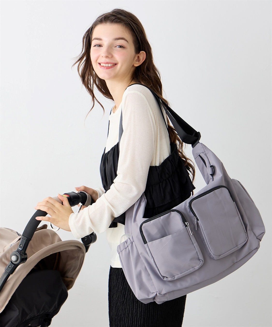 Rosemadame 【撥水】ハジカルペアレンツショルダーバッグ/マザーズバッグ_sub_2