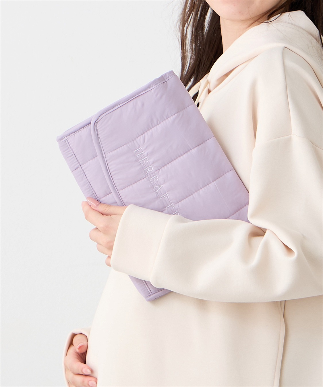 Rosemadame キルティングロゴ母子手帳ケース_sub_3