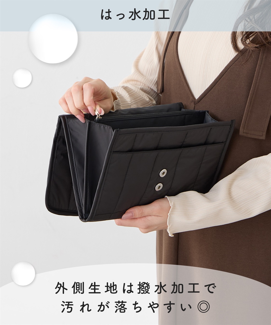 Rosemadame キルティングロゴ母子手帳ケース_sub_7