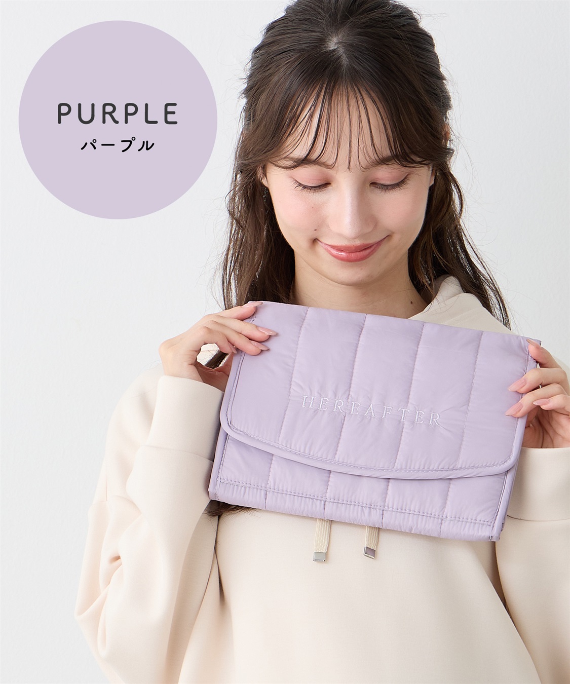 Rosemadame キルティングロゴ母子手帳ケース_sub_12