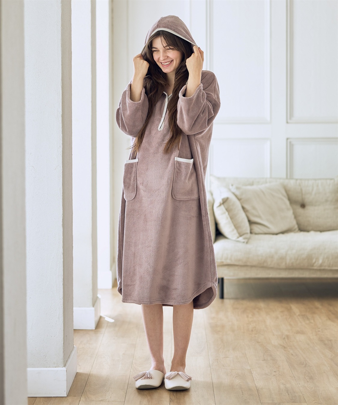 Rosemadame 親子バスローブ３点セット マタニティ バスローブ セット 親子 ギフト プレゼント 出産祝い トート付き 出産準備 ベビー バスローブワンピ お風呂 入浴 ペアルック バスタイム 男の子 女の子 バス_sub_15