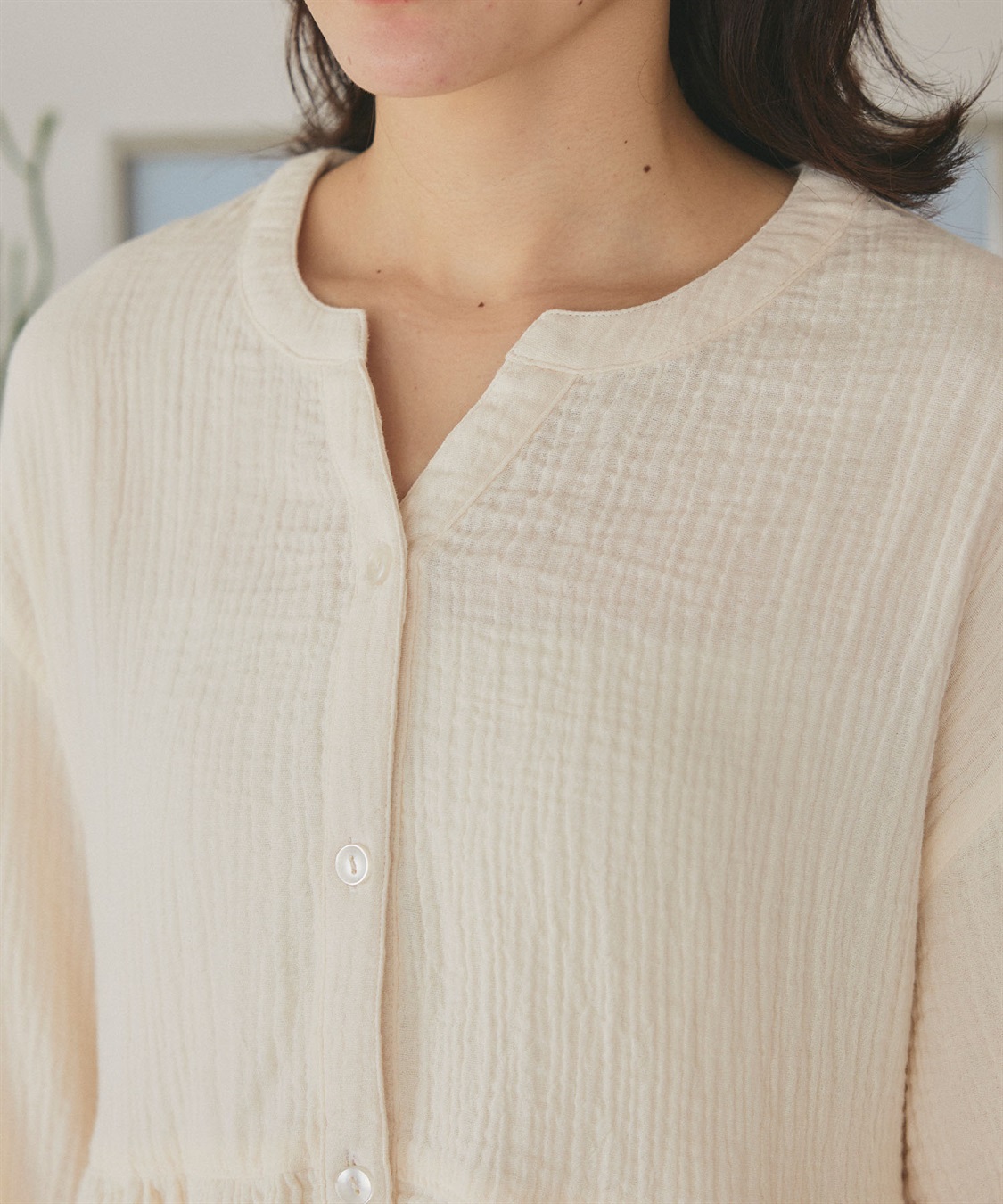 Life Style by cross marche 【LAFUKU/ラフク】ゆったり柔らかダブルガーゼパジャマ綿100％《上下セット》_sub_22