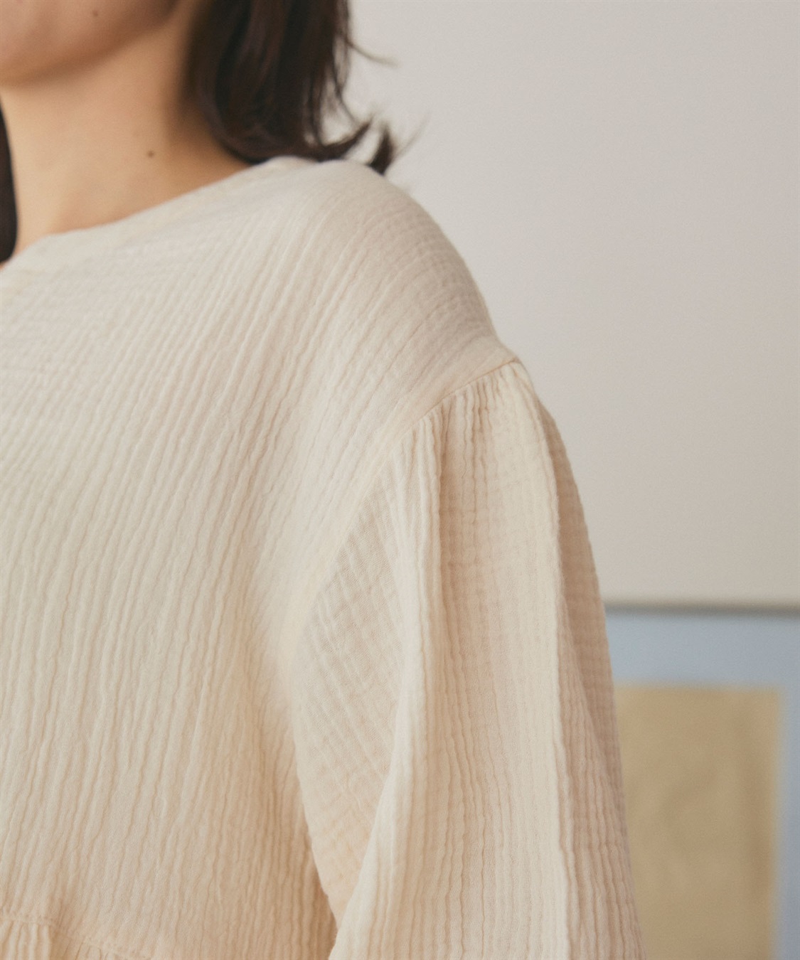 Life Style by cross marche 【LAFUKU/ラフク】ゆったり柔らかダブルガーゼパジャマ綿100％《上下セット》_sub_23