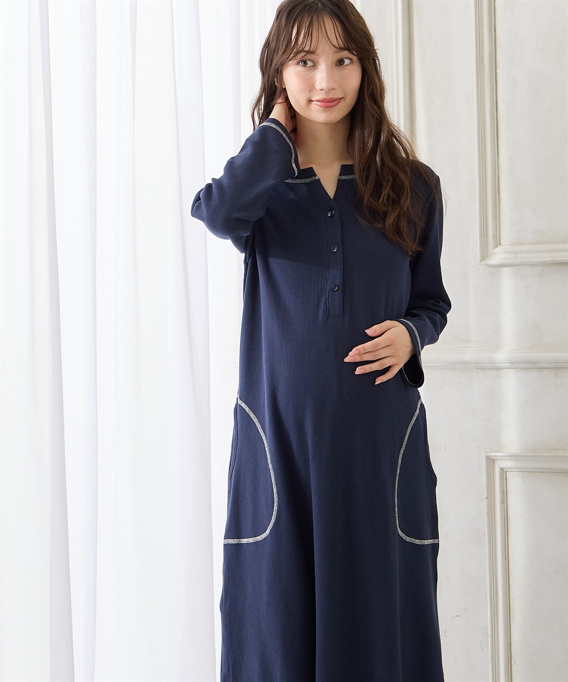 Rosemadame 【親子でお揃い】ワッフルパジャマ_sub_13