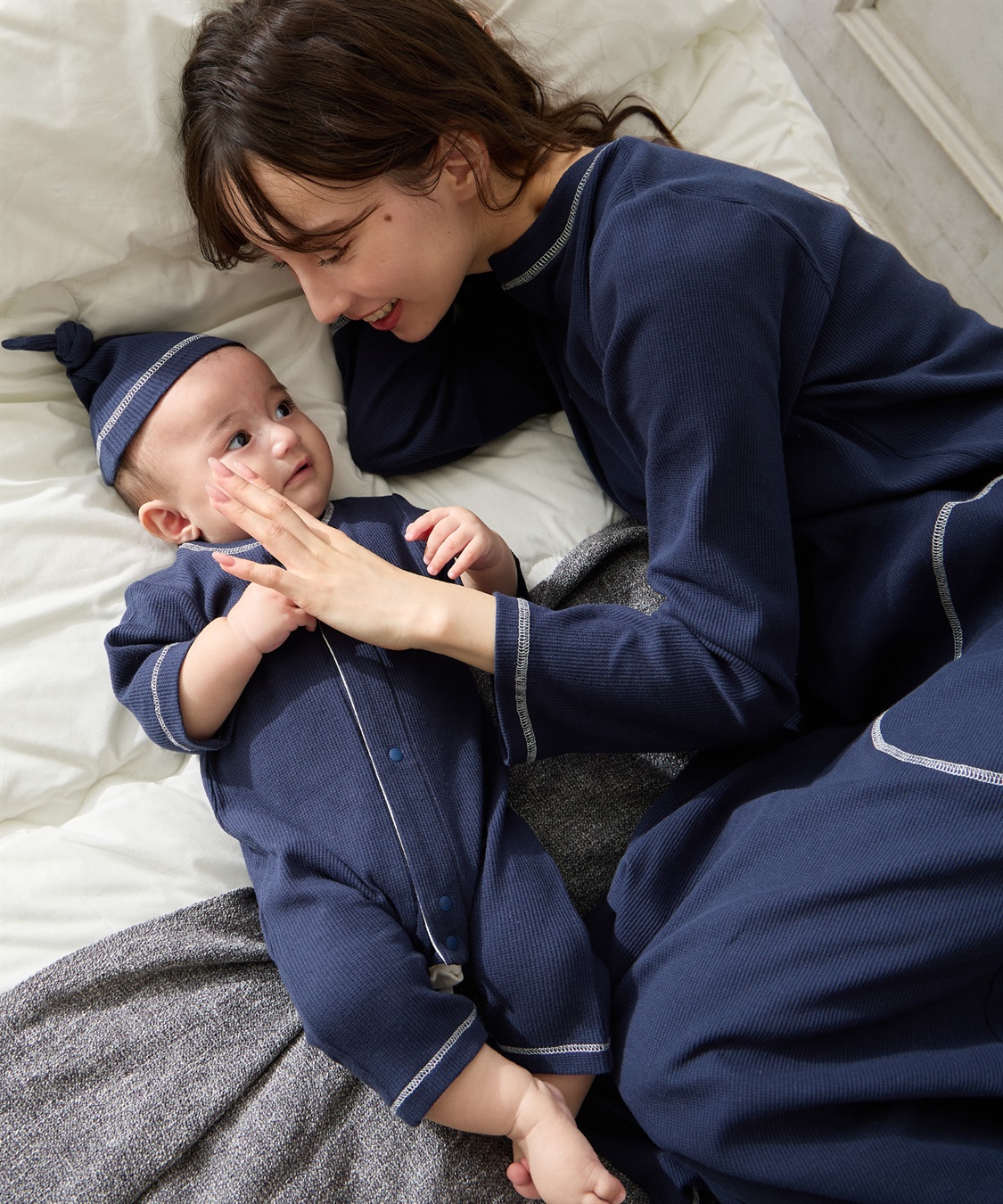 Rosemadame 【親子でお揃い】ワッフルパジャマ_sub_15