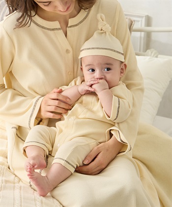 Rosemadame 【親子でお揃い】ワッフルベビー退院着_subthumb_6