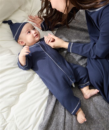 Rosemadame 【親子でお揃い】ワッフルベビー退院着_subthumb_16