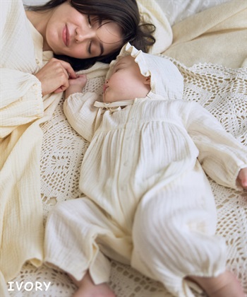 Rosemadame 【親子でお揃い】Ｗガーゼベビー退院着_subthumb_4