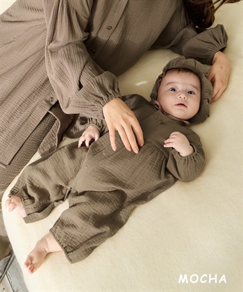 Rosemadame 【親子でお揃い】Ｗガーゼベビー退院着_subthumb_15