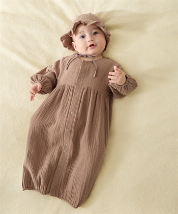 Rosemadame 【親子でお揃い】Ｗガーゼベビー退院着_subthumb_16