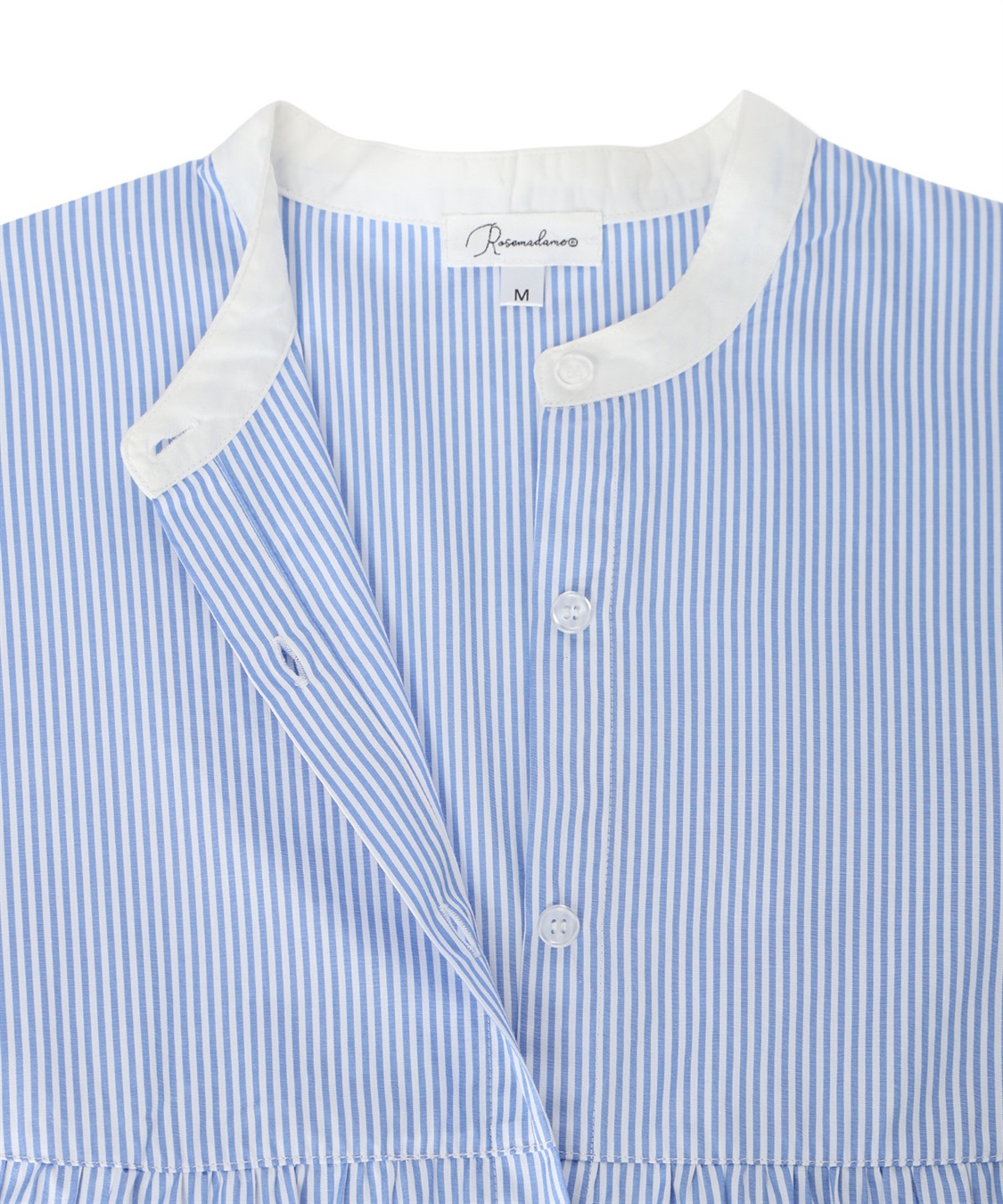 Rosemadame ストライプティアードワンピース（マタニティ/授乳服）授乳口付き 授乳楽々 妊婦服 産前・産後対応_sub_6