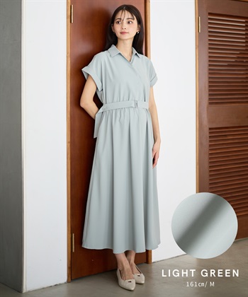 Rosemadame フレンチスリーブ スキッパ―シャツ マタニティワンピース(マタニティ&授乳服）授乳口付き 授乳楽々 妊婦服 産前・産後対応_subthumb_18