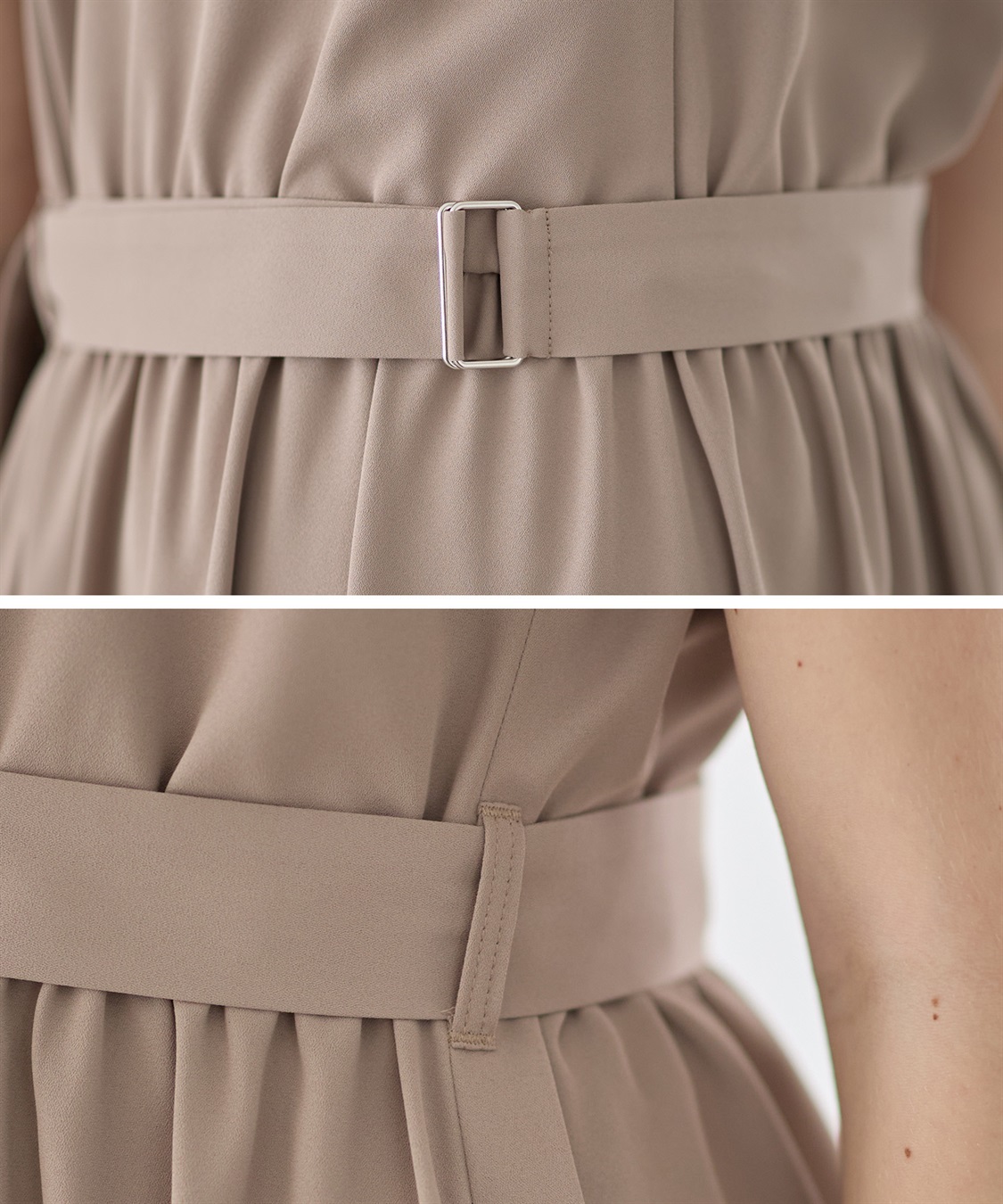 Rosemadame フレンチスリーブ スキッパ―シャツ マタニティワンピース(マタニティ&授乳服）授乳口付き 授乳楽々 妊婦服 産前・産後対応_sub_25