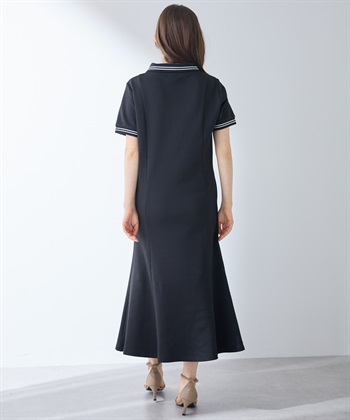 Rosemadame 【UVカット】マーメイド ポロワンピース/マタニティワンピース（マタニティ/授乳服）授乳口付き 授乳楽々 妊婦服 産前・産後対応_subthumb_5