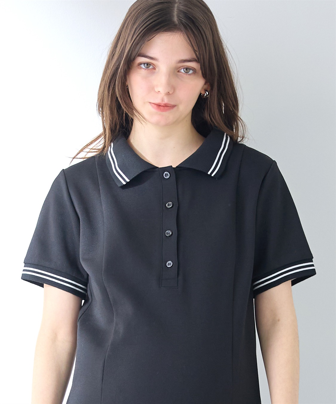 Rosemadame 【UVカット】マーメイド ポロワンピース/マタニティワンピース（マタニティ/授乳服）授乳口付き 授乳楽々 妊婦服 産前・産後対応_sub_17