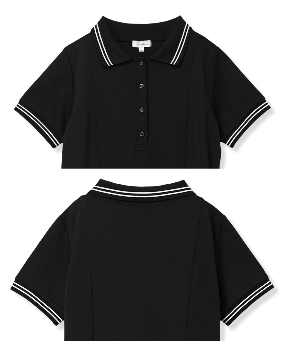 Rosemadame 【UVカット】マーメイド ポロワンピース/マタニティワンピース（マタニティ/授乳服）授乳口付き 授乳楽々 妊婦服 産前・産後対応_sub_25