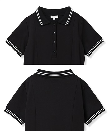 Rosemadame 【UVカット】マーメイド ポロワンピース/マタニティワンピース（マタニティ/授乳服）授乳口付き 授乳楽々 妊婦服 産前・産後対応_subthumb_25