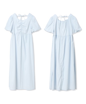 Rosemadame 	【UVカット】バルーン袖 ギャザーワンピース｜マタニティ 授乳対応 サイドファスナー 産前産後対応_subthumb_25