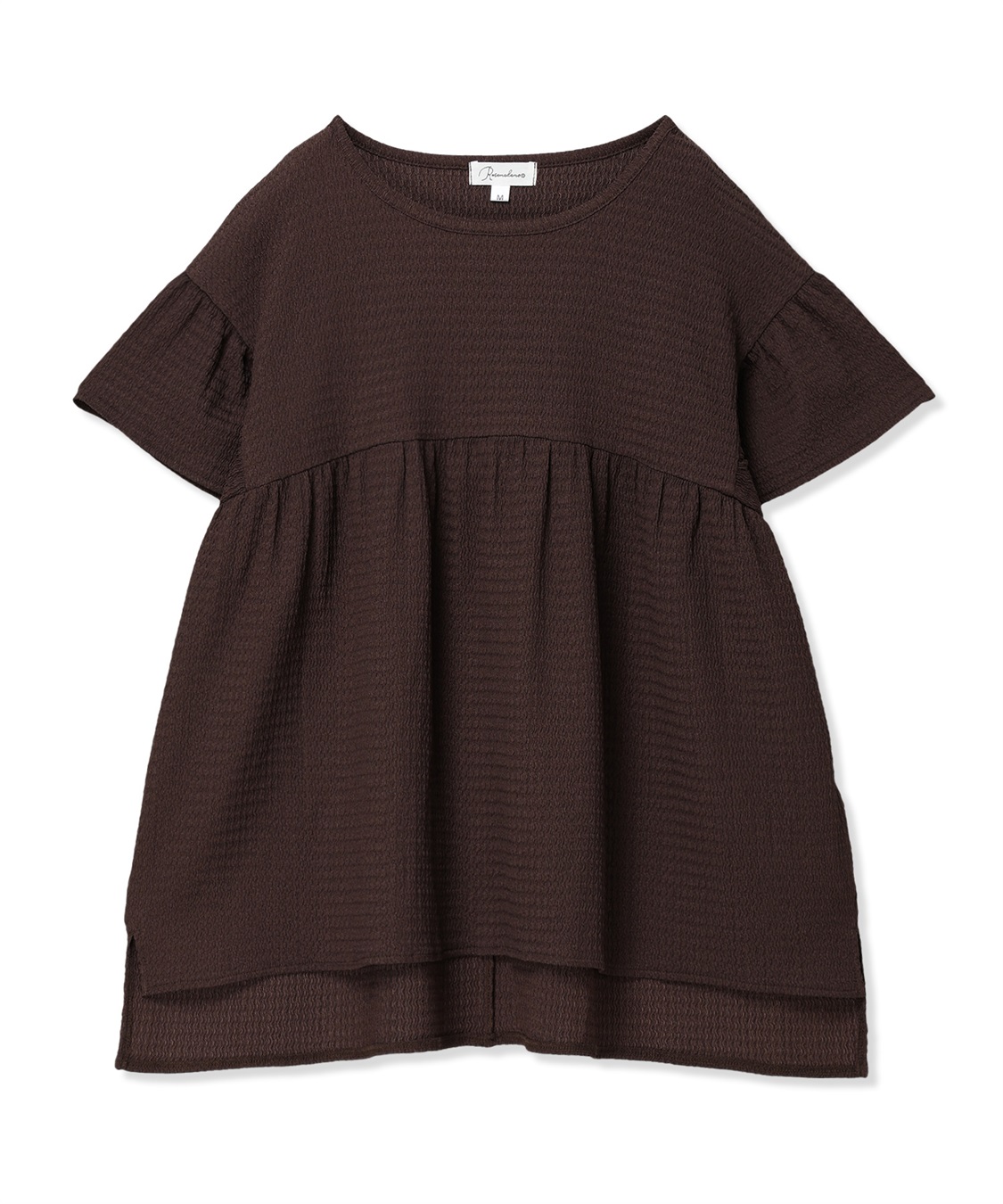 Rosemadame ゆったりフリル袖 カットジャガードブラウス（マタニティ/授乳服）セット 授乳口付き 授乳楽々 妊婦服 産前・産後対応_sub_15