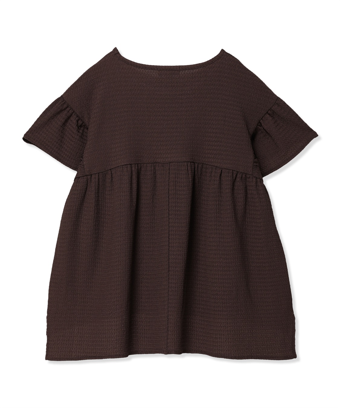 Rosemadame ゆったりフリル袖 カットジャガードブラウス（マタニティ/授乳服）セット 授乳口付き 授乳楽々 妊婦服 産前・産後対応_sub_16