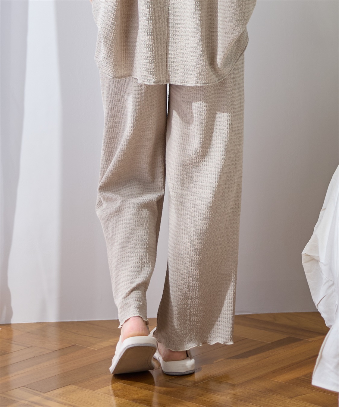 Rosemadame ゆったりカットジャガードパンツ（マタニティ～産後）妊婦服 産前・産後対応_sub_12