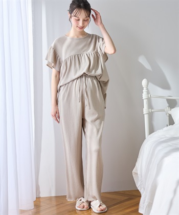 Rosemadame ゆったりカットジャガードパンツ（マタニティ～産後）妊婦服 産前・産後対応_subthumb_14