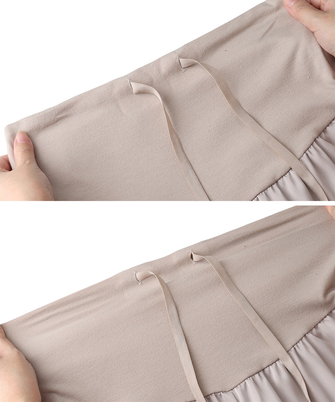 Rosemadame サテンワイド マタニティパンツ（マタニティ～産後）妊婦服 産前・産後対応_sub_24