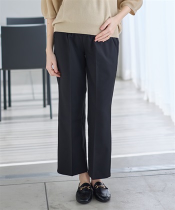 Rosemadame 麻調タックワイドパンツ（マタニティ/ 妊婦服）産前・産後対応_subthumb_1