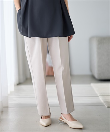 Rosemadame 麻調タックワイドパンツ（マタニティ/ 妊婦服）産前・産後対応_subthumb_2