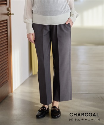 Rosemadame 麻調タックワイドパンツ（マタニティ/ 妊婦服）産前・産後対応_subthumb_7