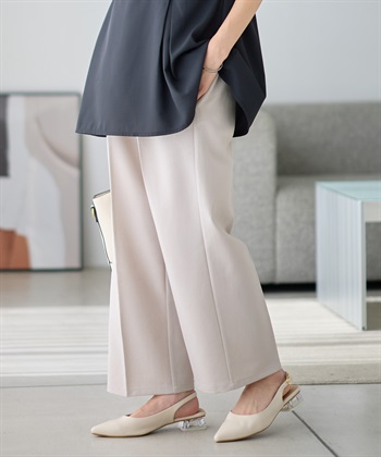 Rosemadame 麻調タックワイドパンツ（マタニティ/ 妊婦服）産前・産後対応_subthumb_13