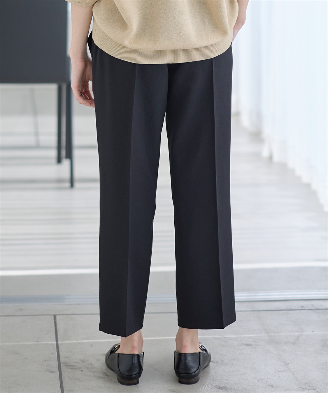 Rosemadame 麻調タックワイドパンツ（マタニティ/ 妊婦服）産前・産後対応_sub_14