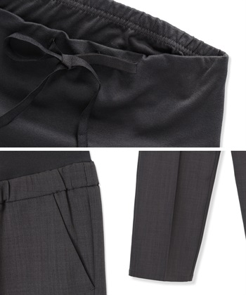 Rosemadame 麻調タックワイドパンツ（マタニティ/ 妊婦服）産前・産後対応_subthumb_16