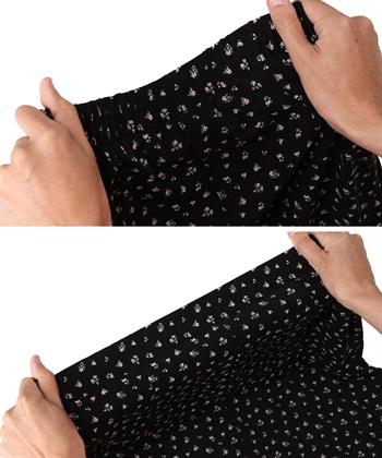 Rosemadame レトロフラワー フリルスカート/マタニティスカート（マタニティ/授乳服) 妊婦服 産前・産後対応_subthumb_25