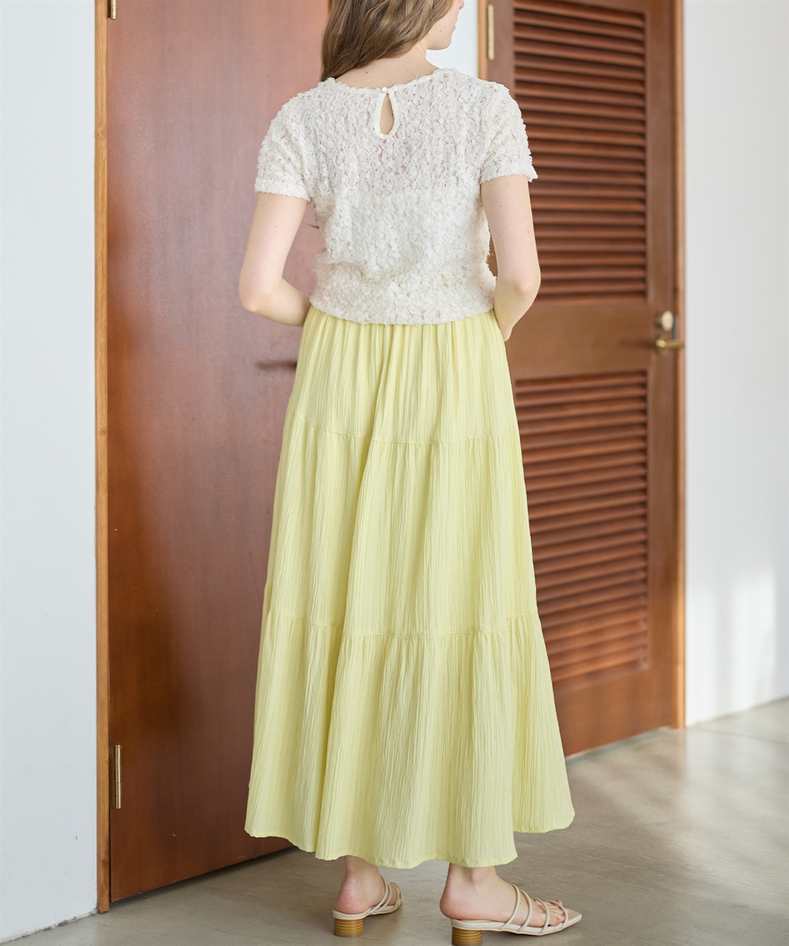 Rosemadame ドビー楊柳ティアードスカート（マタニティ/ 妊婦服）産前・産後対応_sub_20