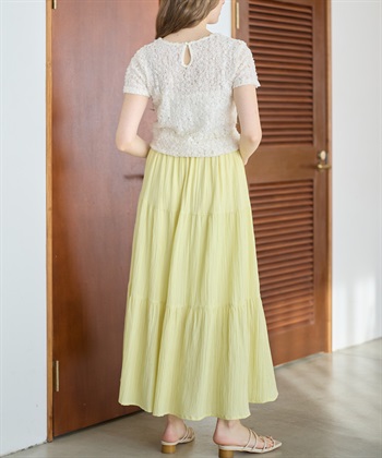 Rosemadame ドビー楊柳ティアードスカート（マタニティ/ 妊婦服）産前・産後対応_subthumb_20