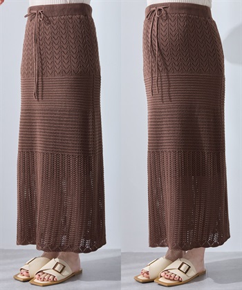 Rosemadame 透かし編みニットスカート（マタニティ～産後）妊婦服 産前・産後対応_subthumb_15