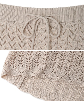 Rosemadame 透かし編みニットスカート（マタニティ～産後）妊婦服 産前・産後対応_subthumb_16